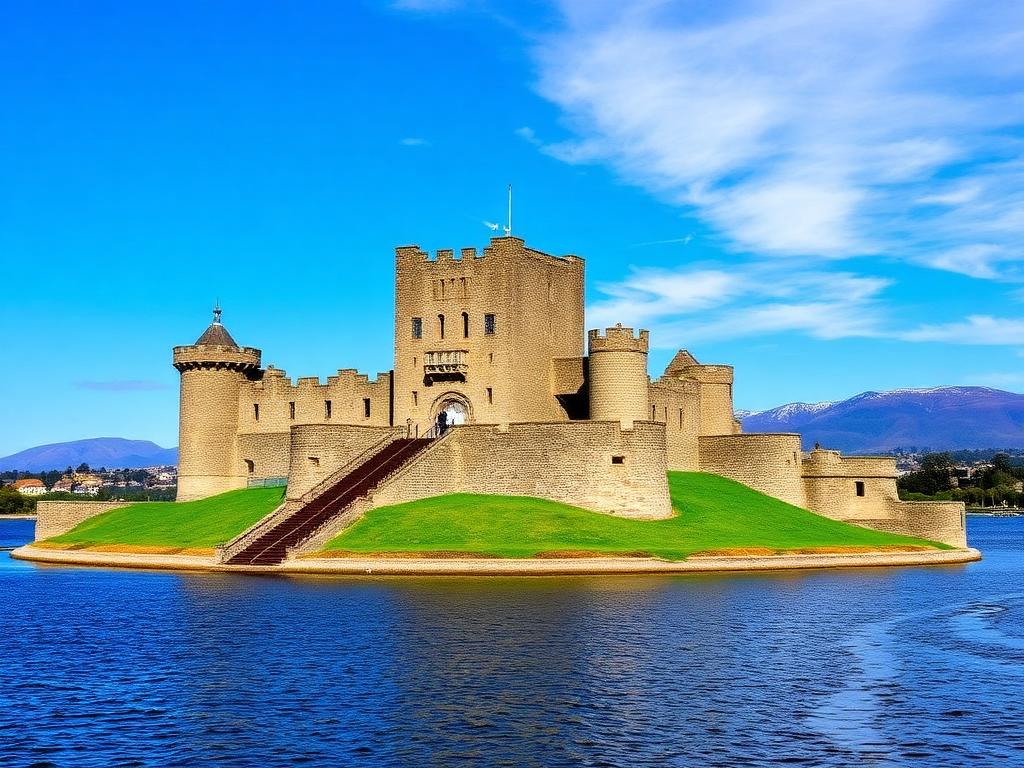 Beaumaris Castle & Town