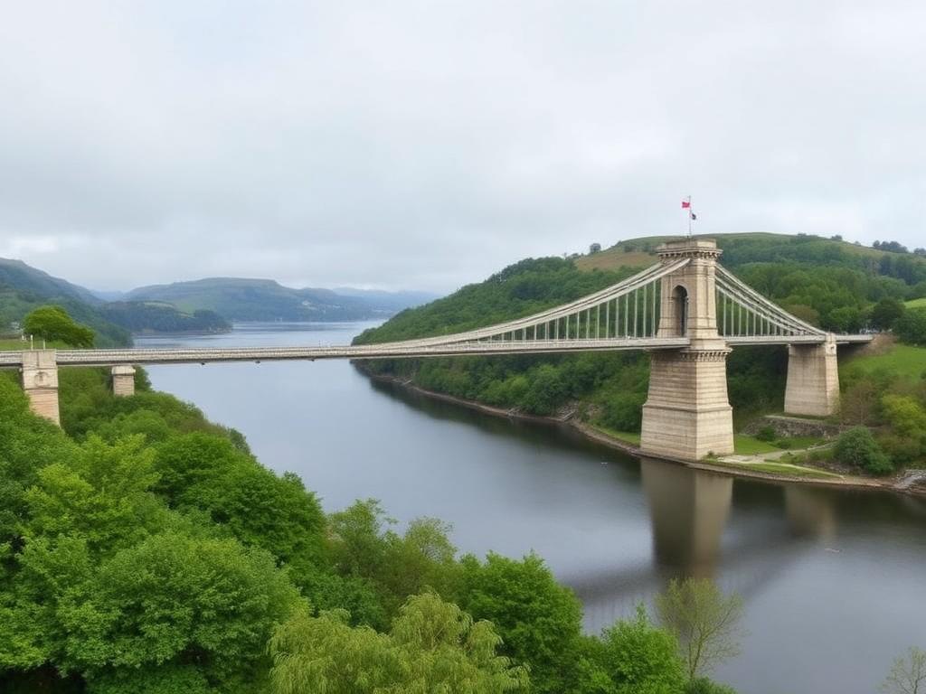 Menai Bridge & Plas Newydd
